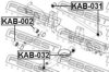 HYUNDAI 0K55228600C Control Arm-/Trailing Arm Bush